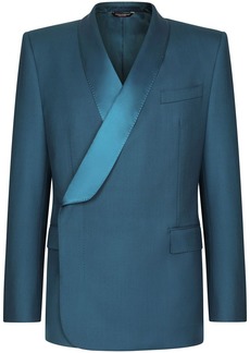 Dolce & Gabbana Sicilia-fit double-breasted tuxedo blazer