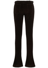 Dolce & Gabbana Corduroy Low Rise Bootcut Pants