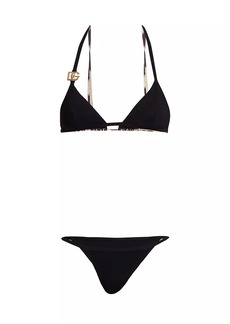 Dolce & Gabbana Core Triangle Bikini Set