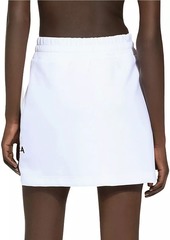 Dolce & Gabbana Cotton-Blend Logo Miniskirt