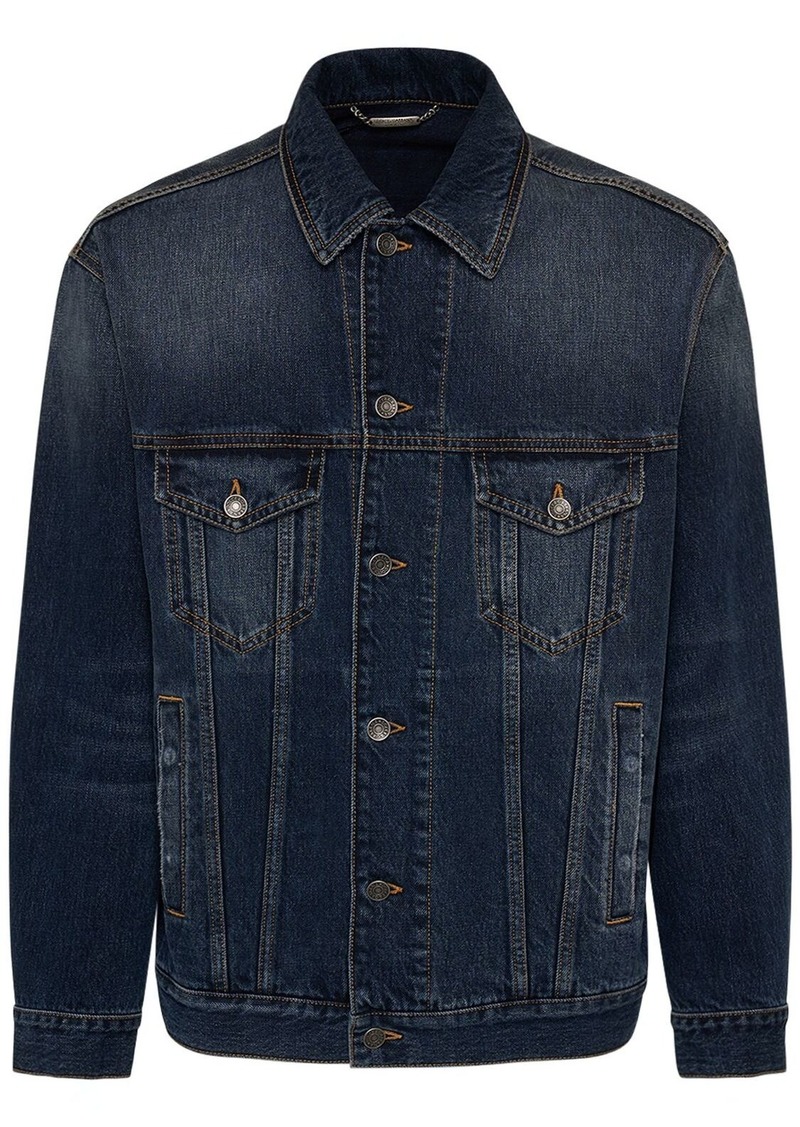 Dolce & Gabbana Cotton Denim Jacket