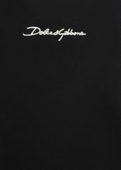 Dolce & Gabbana Cotton Jersey Crewneck T-shirt