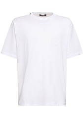 Dolce & Gabbana Cotton Jersey Tonal Logo T-shirt