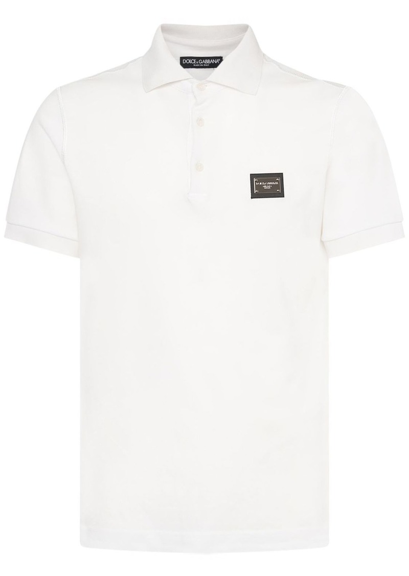Dolce & Gabbana Cotton Polo Shirt