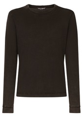 Dolce & Gabbana crew-neck cotton sweatshirt