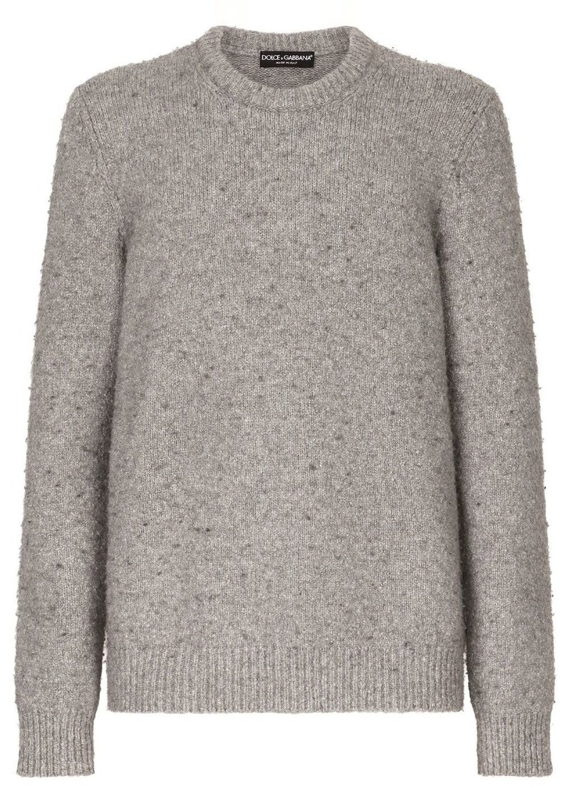 Dolce & Gabbana crew-neck long-sleeve jumper