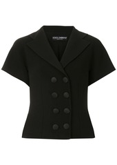 Dolce & Gabbana cropped double-breasted jacket