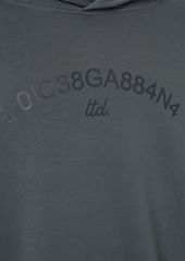 Dolce & Gabbana Cropped Jersey Sweatshirt