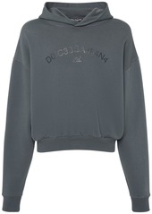 Dolce & Gabbana Cropped Jersey Sweatshirt