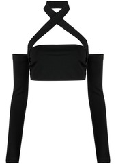 Dolce & Gabbana cross-strap cut-out top