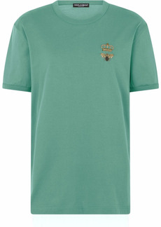 Dolce & Gabbana embroidered cotton T-shirt