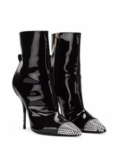 Dolce & Gabbana crystal-embellished ankle boots