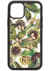 Dolce & Gabbana chestnut print crystal-embellished iPhone 11 Pro case