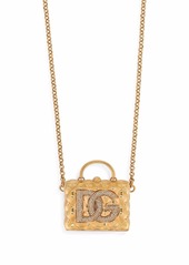 Dolce & Gabbana crystal-embellished chain necklace