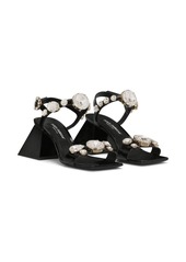 Dolce & Gabbana crystal-embellished open-toe sandals