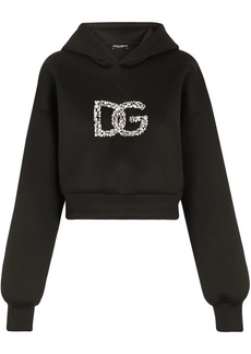 Dolce & Gabbana DG-logo cropped hoodie