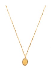 Dolce & Gabbana crystal saint pendant necklace