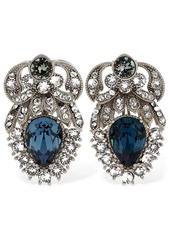 Dolce & Gabbana Crystal Stud Clip-on Earrings