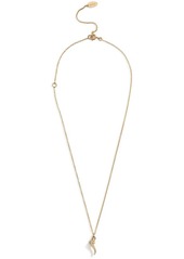 Dolce & Gabbana curved pendant necklace