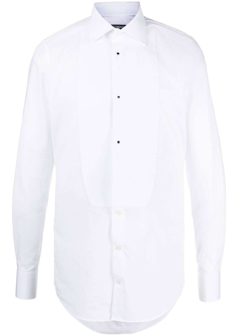 Dolce & Gabbana dart-detail cotton shirt