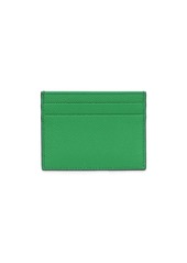 Dolce & Gabbana logo-tag leather card holder