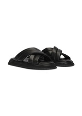 Dolce & Gabbana crossover-strap flat sandals