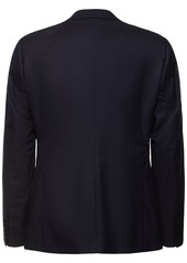 Dolce & Gabbana Deconstructed Wool Flannel Blazer