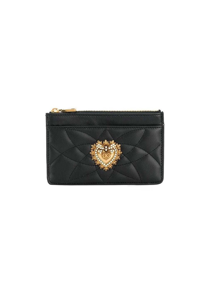 Dolce & Gabbana medium Devotion quilted card holder