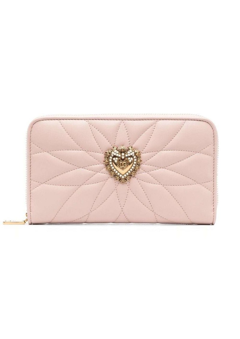 Dolce & Gabbana Devotion continental zipped wallet