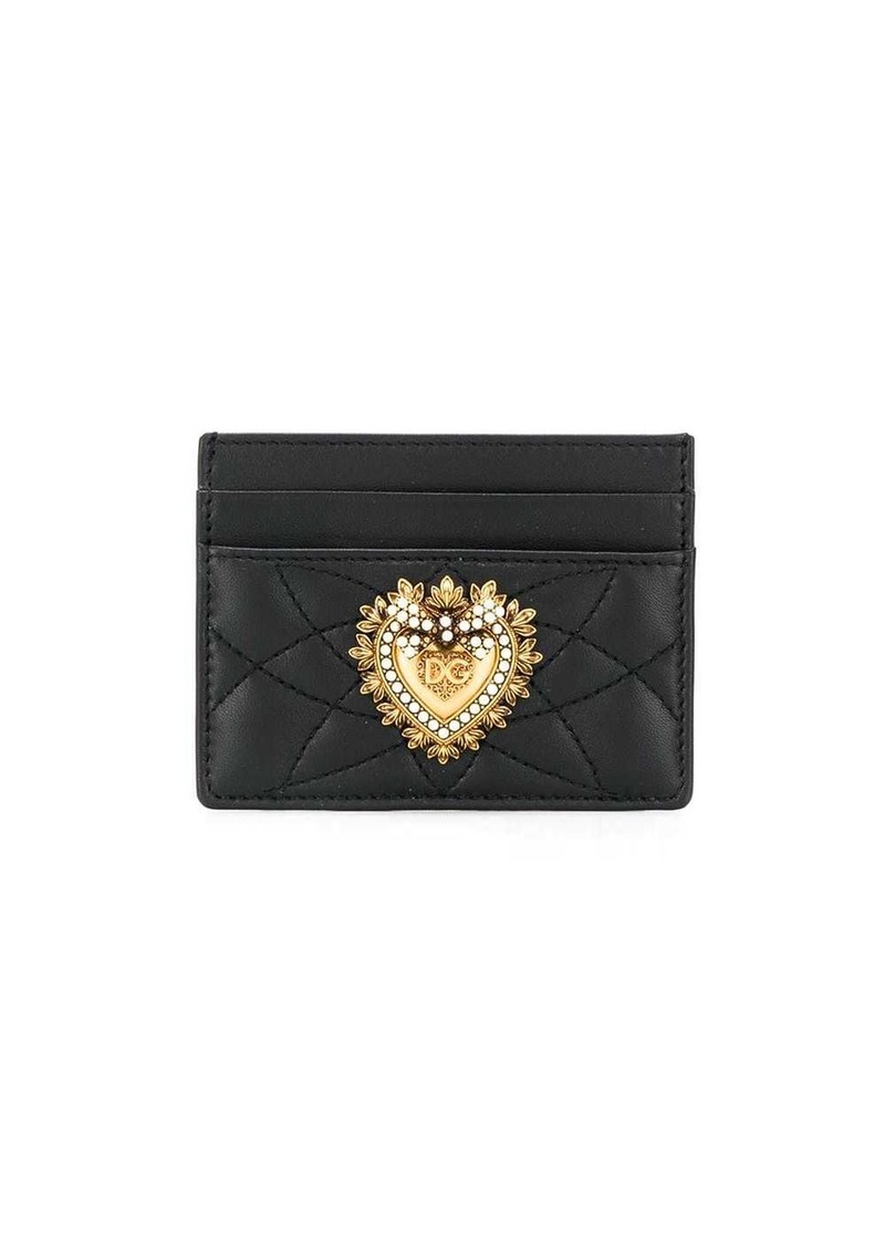 Dolce & Gabbana Devotion quilted card holder