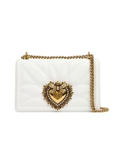 Dolce & Gabbana Devotion Leather Shoulder Bag