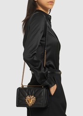 Dolce & Gabbana Devotion Leather Shoulder Bag