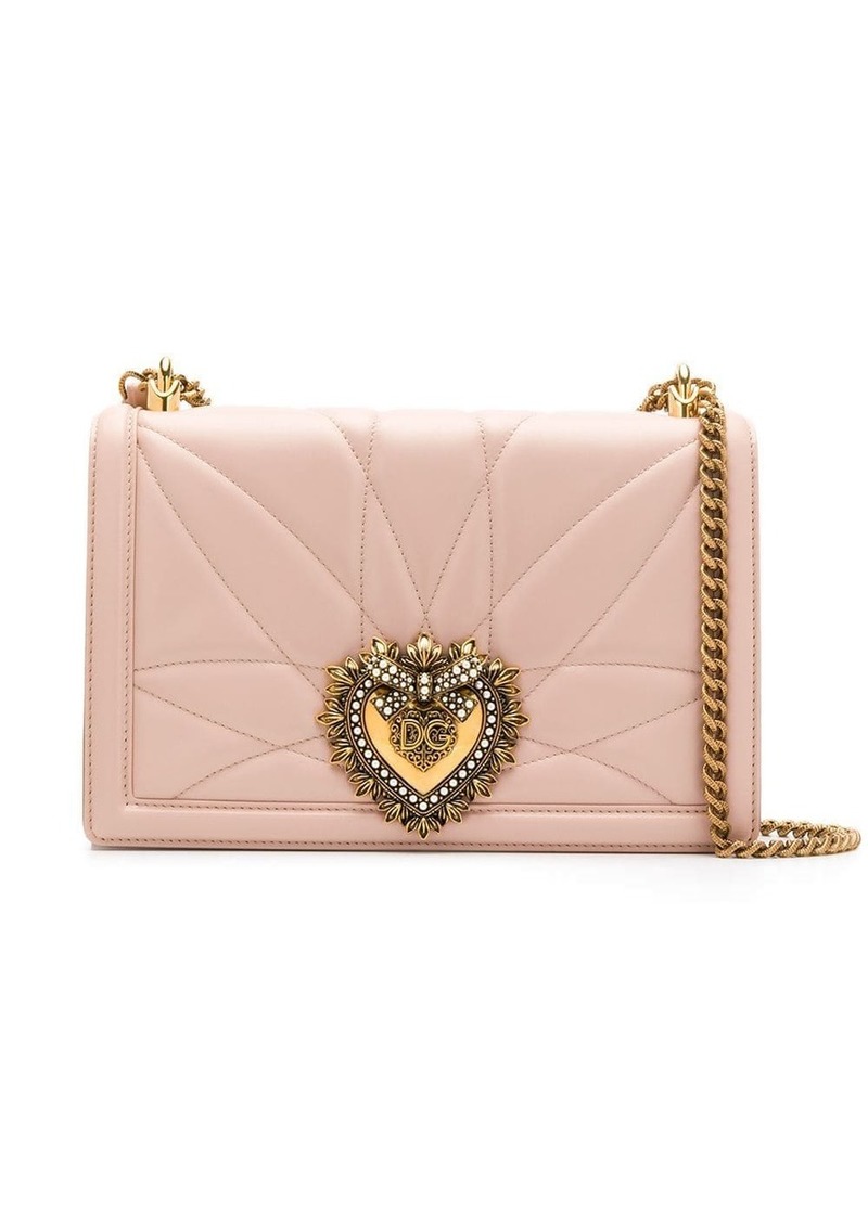 Dolce & Gabbana large Devotion quilted crossbody bag