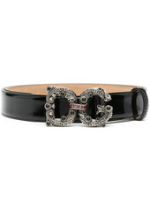 Dolce & Gabbana DG Amore logo belt