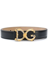 Dolce & Gabbana DG Baroque leather belt