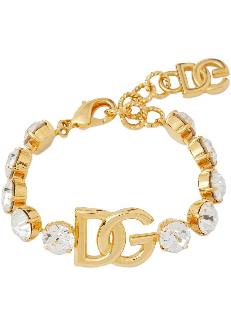 Dolce & Gabbana Dg Crystal Chain Bracelet