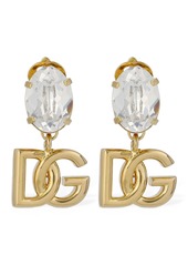Dolce & Gabbana Dg Crystal Clip-on Earrings