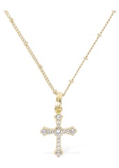 Dolce & Gabbana Dg Crystal Cross Necklace