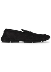 Dolce & Gabbana Dg Driver Suede Loafers