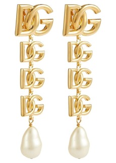 Dolce & Gabbana DG drop earrings