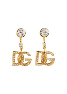 Dolce & Gabbana DG embellished earrings