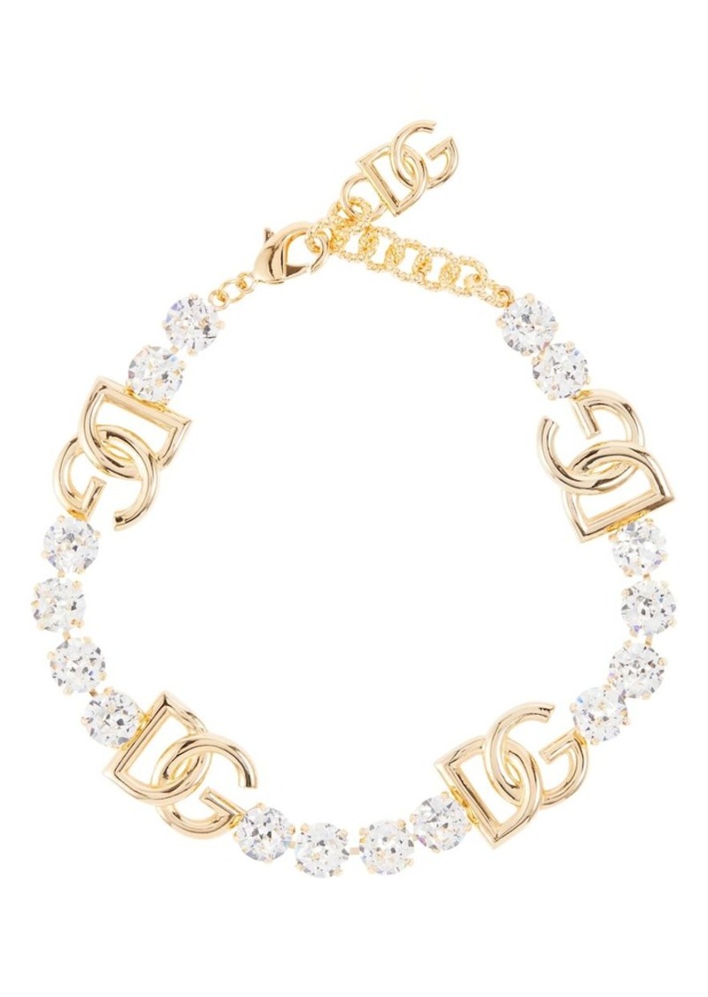 Dolce & Gabbana DG embellished necklace