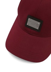 Dolce & Gabbana DG Essentials logo-plaque baseball cap