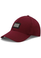 Dolce & Gabbana DG Essentials logo-plaque baseball cap