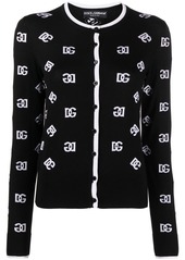 Dolce & Gabbana DG intarsia-knit cardigan