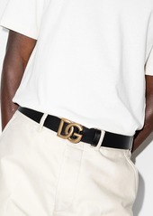 Dolce & Gabbana crossover DG buckle belt