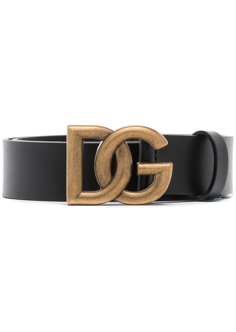 Dolce & Gabbana crossover DG buckle belt