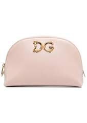 Dolce & Gabbana DG leather makeup bag