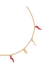 Dolce & Gabbana Dg Logo & Charm Necklace