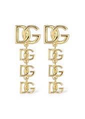 Dolce & Gabbana Dg Logo Cascade Earrings